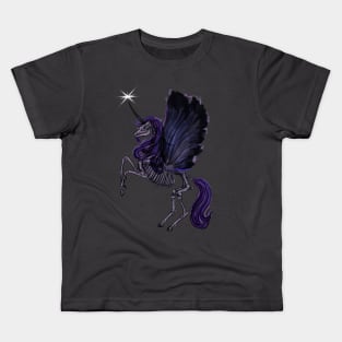 Darkness Unicorn Kids T-Shirt